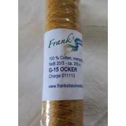 Coton Frank's 20/3 G15 Ocre